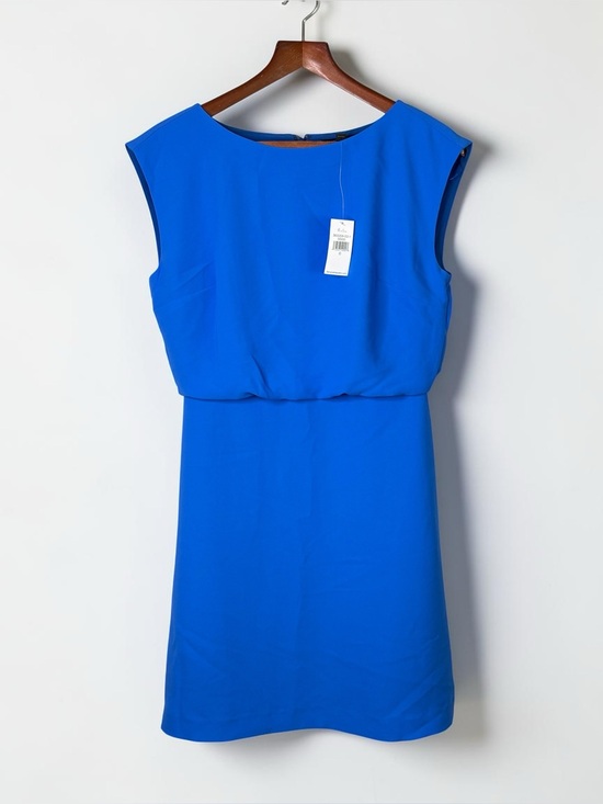 Banana Republic Dresses & Skirts - NWT Banana Republic Drape Back Mini Dress Cobalt Blue Size 0